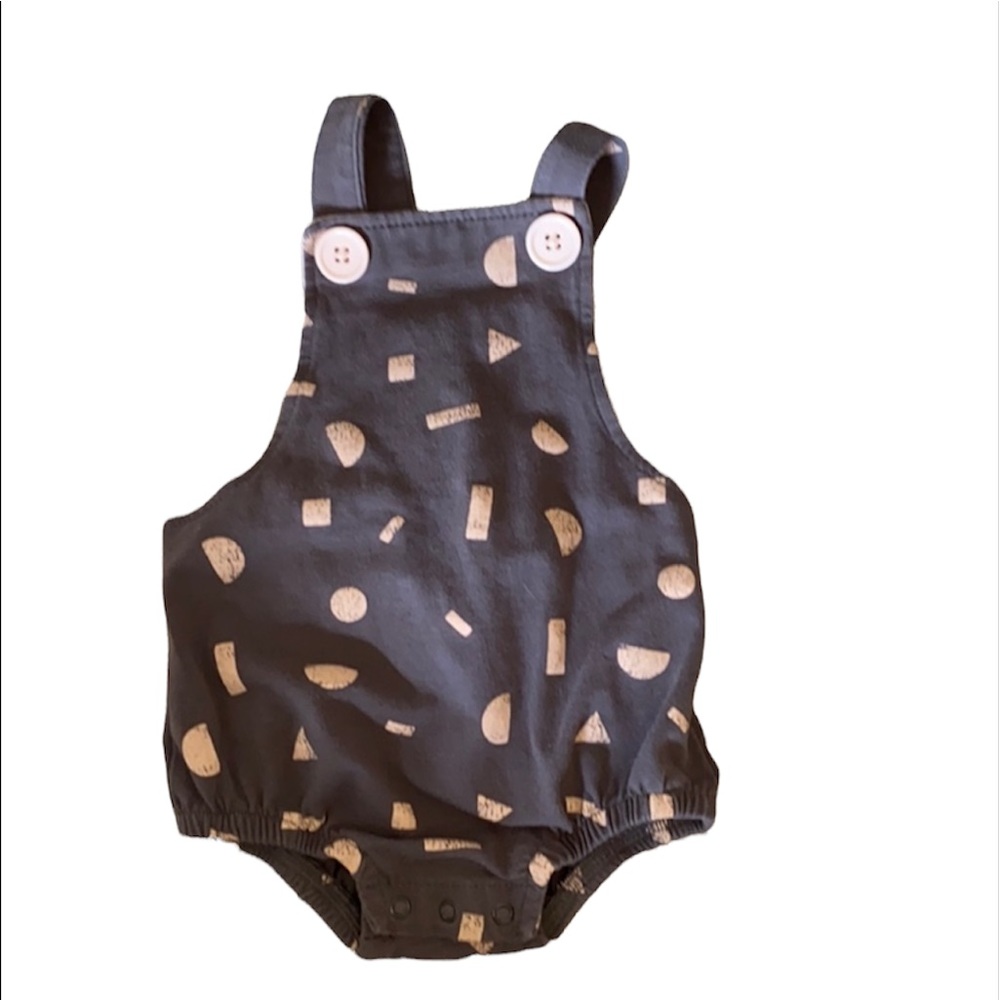 Nordstrom gray baby romper